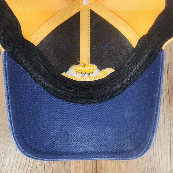 Corona Extra Hat Cap Fitted OSFA Blue Yellow Modelo Beer Cerveza Beach Crown Sun - Picture 8 of 12